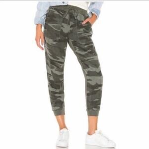 Splendid Camo Green/Black Jogger Pants